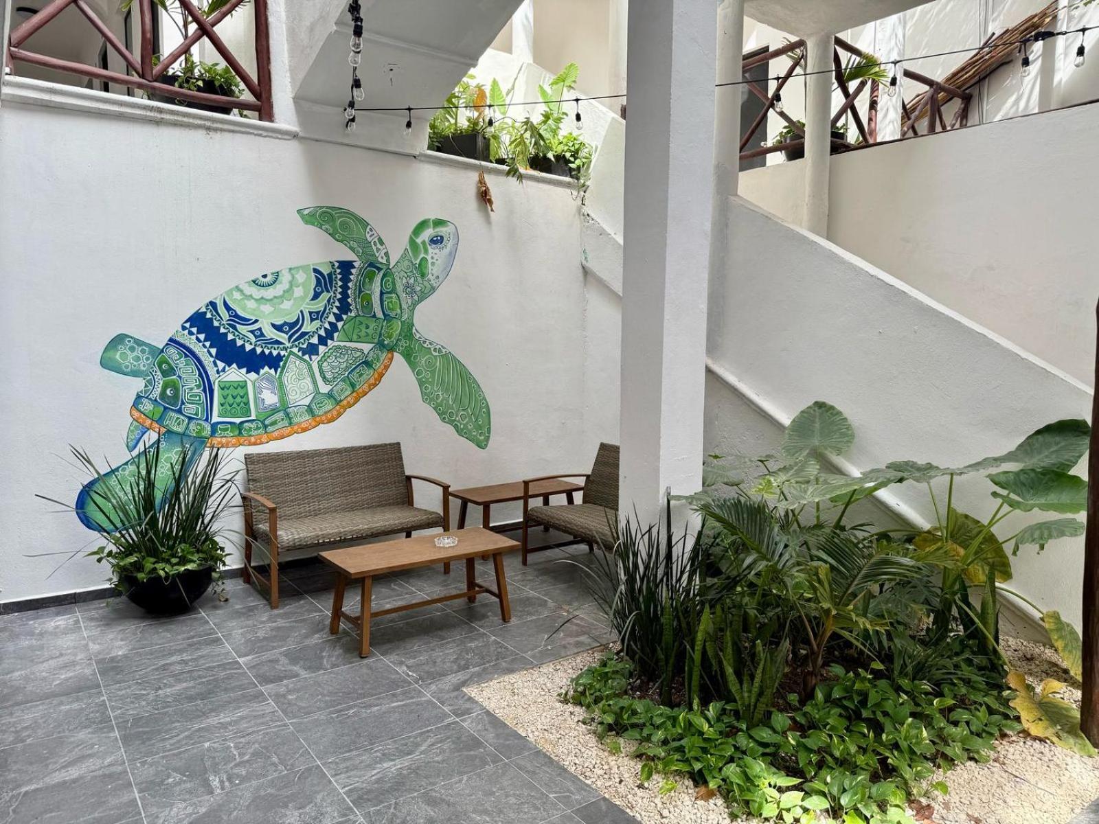 Casa Tortuga 5Th Ave Hotel Плая дел Кармен Екстериор снимка